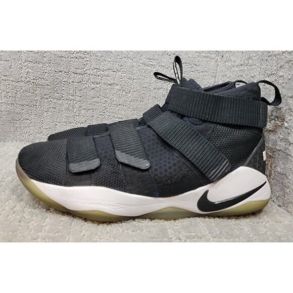 NIKE Zoom Lebron Solider XI 11 TB 943155-003 Men's Size 12 Black Sneakers - Picture 5 of 10